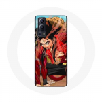 Coque pour Vivo Y72 Luffy Gear 5 One Piece Manga Anime