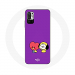 Coque pour Xiaomi Redmi Note 10 5G BTS Bangtan Sonyeondan BT21 Tata V Chimmy Jimin