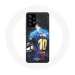 Coque pour Samsung Galaxy A13 5G Lionel Messi Club de football de Barcelone FCB