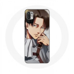 Coque pour Xiaomi Redmi Note 10T 5G Attaque des Titans Levi Ackerman Manga