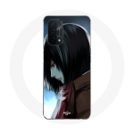 Coque pour Oppo A74 Mikasa Ackerman Attaque des Titans Manga Anime