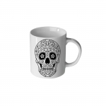 Mug en C&eacute;ramique black sugar candy skull