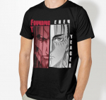 Eren Yeager S&auml;rk Asutaja Titaan R&uuml;nnak Titaanile Shingeki No Kyojin Unisex T-s&auml;rk S