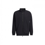 Adidas &Uuml;hev&auml;rviline Lihtne Kirjatr&uuml;kiga Vabaaja Spordijakk Seisva Kraega Kootud Jakk Unisex Jakid Must HM2691 M