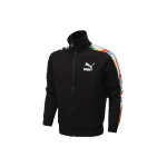 Puma T7 Slim Fit Treeningjakk Meeste &Uuml;ler&otilde;ivad Must 531290-01 M
