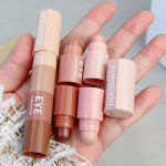 4 in 1 Pearlescent Highlighter lauv&auml;rvipulk veekindel p&uuml;siv s&auml;delev lauv&auml;rv silmameik-kosmeetika roosa