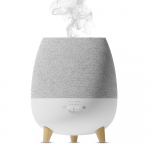 Eeterlike &otilde;lide difuusor kaugjuhtimispuldiga 1H/2H/4H taimer 300ml Vaikne aroomiteraapia l&otilde;hnav udu valge