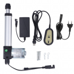 Elektriline lineaarne ajam 4000N 150 mm k&auml;iguga alalisvoolumootoriga lineaarne ajam P&otilde;llumajandusele sisset&otilde;mmatav varras EU Plug 100‑240V