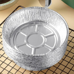 50 pakendiga alumiiniumfooliumist pannid &ndash; &uuml;hekordselt kasutatavad frit&uuml;&uuml;rpannid, grillpannid, toitlustusalus ja pitsapannid k&uuml;psetamiseks, r&ouml;stimiseks, hautamiseks, toiduvalmistamiseks, aurutamiseks 20cm x 16cm x 4.5cm