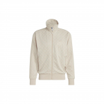 Adidas Originals Trefoil T&auml;istr&uuml;kitud Logo Tikitud T&otilde;mblukuga Seisva Kraega Jakk Meeste Jakk Beež HZ4154 XL