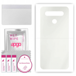 apgo MATTE Protective Skin Sticker for the back compatible with LG K41S, Wrap Film, Hydrogel Film, Flexible, Soft TPU with positioning layer easy inst
