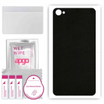apgo Protective Skin Sticker for the back compatible with Kruger&Matz Flow 5, Wrap Film, Foil, Vinyl - Pattern Matrix