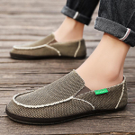 Meeste slip-on paadikingad L&otilde;uendist looferid Vintage korteris paadikingad 39 pruun