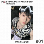 Stray Kids 3. albumi 5-t&auml;rni ametlik fotokaart, standardver Digipack Ver KPOP Bangchan - #1