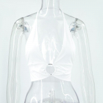 Mood Uus P&auml;itsed Seljatu Naiste Seksikas Maika Varrukateta &Uuml;hev&auml;rviline Slim Fit Suvine Vest Top Naiselik Streetwear Y2K Maikad Camis Naiste R&otilde;ivad 24384 S valge