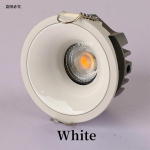 S&uuml;vistatav peegeldusvastane LED COB kohtvalgusti h&auml;mardatav roosakuldne/h&otilde;bedane alumiiniumist laelamp allvalgusti kodu elutuba magamistuba 2 inch 5W&Warm White 3000K
