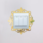 Kodukaunistusega kleebis, seinapeegli stiilis pildiraamid poe jaoks One Size must