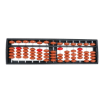 1 tk Aritmeetika Abacus Beads Abacus Hiina kalkulaator Matemaatika t&ouml;&ouml;riist kooli matemaatika &otilde;ppimiseks pruun
