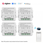 Nutikas kardinakontroller Zigbee APP WiFi nutil&uuml;liti moodul koduhotelli korteri kontori jaoks Smart 4Pcs Zigbee APP