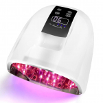 90W Laetav K&uuml;&uuml;nelamp Peegelp&otilde;hjaga Juhtmeta LED-valgusti Akr&uuml;&uuml;lk&uuml;&uuml;ntele Manik&uuml;&uuml;riaparaat Traadita K&uuml;&uuml;nte UV-LED-lamp EU