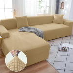 &Uuml;hev&auml;rvilised elastsed diivanikatted elutuppa Stretch Slipcover tugitooli diivani kate nurk L-kujuline sektsiooniline diivanikaitse 3seater190-230cm 1PC