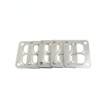 T4 turbo turbiini sisselaskeava jagatud tihend roostevabast terasest 304 tihend T04 turbo HQ turbo sisselaske tihendi jaoks