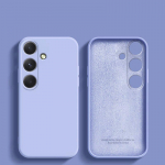 Luksuslik vedel silikoonist pehme kate Samsung Galaxy A54 5G A14 A24 A34 A04 A04S A04E A15 4G A25 A35 A55 p&otilde;rutuskindlale korpusele Samsung Galaxy A14 lilla