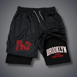 RS Brooklyn Letter Print l&uuml;hikesed p&uuml;ksid Meeste kiiresti kuivavad 2-&uuml;hes l&uuml;hikesed p&uuml;ksid Gooti mustriga l&uuml;hikesed p&uuml;ksid Vabaaja l&uuml;hikesed p&uuml;ksid Draakoni t&auml;navariietusp&uuml;ksid 3XL