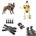 Koerarakmete kinnitus Goprole, sobib v&auml;ikesele keskmisele suurele koerale, sGoPro tarvikud, lemmikloomakaamera rihm, koerarihm parkkoor