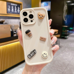 3D Bear mobiiltelefoni &uuml;mbris VIVOS17, S16/S15, X90/X70, Y52S/Y78 jaoks armsate naerut&auml;htedega. S10E