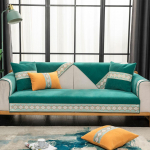 P&otilde;hjamaade diivanipadi tikandid pits Four Seasons universaalne libisemisvastane nahast diivanikate &scaron;enill K&otilde;rgekvaliteediline seljar&auml;tiku katteriie 30x50cm pillowcase punane