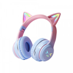Gradient v&auml;rvi juhtmevabad k&otilde;rvaklapid RGB armas kassik&otilde;rvadega Bluetooth-k&otilde;rvaklapid mikrofoniga Stereo muusika- ja m&auml;nguk&otilde;rvaklapid T&uuml;drukutele Lastele Kingitused sinine
