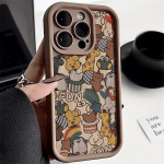 Telefoni&uuml;mbris iPhone'ile 11 13 12 14 15 16 Pro Max 7 8 Plus XR XS Max Samsung A55 S24 S23 A02S Redmi 9 13C 9A 10 A3 OPPO A15S A16 A17 A18 A38 A53 A54 A31 Xiaomi 11 Lite 4G kohv