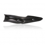 Mootorratta v&auml;ljalasketoru s&uuml;sinikkiust soojuskilbi kattekaitse Kawasaki Z900 jaoks must