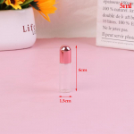 1/2/3/5/10 ml klaasrull eeterlikul &otilde;lil, t&uuml;hi parf&uuml;&uuml;mirulliga pallipudel reisimine 5ML roosa