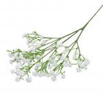 90 pead 52 cm imikute hinge&otilde;hk Kunstlilled Plastikust Gypsophila DIY lillekimbud pulmade kodukaunistamiseks 1bunch valge