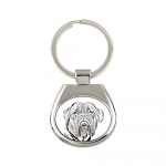 Dogue de Bordeaux, French Mastiff, Bordeauxdog - keychain with a dog, keychain with a print, personalized pendant from the Art-Dog brand