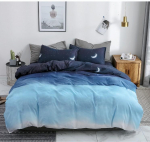 Pestud puuvillane voodi neljaosaline voodilina tekikattega padjap&uuml;&uuml;r 1.8 meters four-piece set