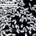 50 tk Mini lameda seljaga s&auml;ravad kivikivid erineva kujuga teemandid k&uuml;&uuml;nte kaunistamiseks hobusesilmad veetilga kujuga Deisgneri v&otilde;lusid GSCF 2 4mm