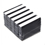 C-kanali sildihoidjad Kaardivahed failikapp Eemaldatavad l&auml;bipaistvad kaitsmed riiulisildid 5.08x1.27cm 60Pcs