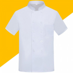 Unisex hotelli k&ouml;&ouml;k Chef jope vormiriietus l&uuml;hikeste varrukatega p&uuml;stijatel Koka mantel XXXXL valge