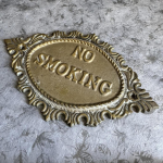 Vanaaegne Dekoratiivne Seinal Suitsetamiskeelu M&auml;rk