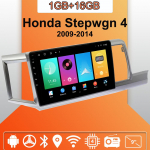 Android Carplay Autoraadio Honda Stepwgn 4 2009-2014 jaoks Multimeediapleier Peaseade Stereo GPS-navigatsioon BT WIFI 2+32GB 1+16GB