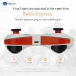 Juhtmeta Bluetoothi ​​m&auml;ngupult PUBG-m&auml;ngude jaoks Android-nutitelefon Smart TV BOX PC 14.2*9*4.6cm must