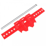 Heitgaasi summuti vaigistamine mootorratta v&auml;ljalaskes&uuml;steemi v&auml;ljalasketoru kaitse mootorratta v&auml;ljalaskekaitse punane