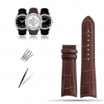 Klassikaline 22/23/24 mm ehtsast vasika nahast kellarihm Tissoti kella jaoks T035627/617/407 seeria kellarihm Butterfly pannal 23mm