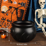 Plastikust Halloweeni kaunistus udu suits udu pealuu purk peo rekvisiit N&otilde;iat&uuml;nnid Halloweeni pada