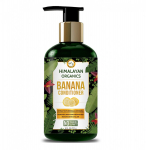Banaaniga kuivadele ja lokkis juustele m&otilde;eldud palsam (300 ml), Banaani Palsam, Himalayan Organics