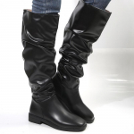 Talvine uus &uuml;hev&auml;rviline &uuml;mmargune pea kandiline konts p&otilde;lvedeni ratsasaapad Mood Mugavad kulumiskindlad Suured K&otilde;rged Saapad 35