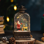 J&otilde;ululaterna t&ouml;&ouml;lauakaunistus Glitter Pathway Street Lamp rippuv vesi Santa Claus